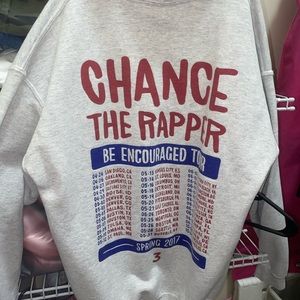 Chance the Rapper 2017 hoodie! Super sick!